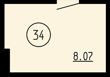 Кладовая, 8,07&nbsp;м²