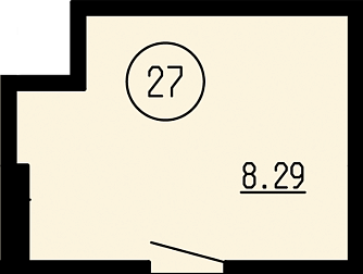 Кладовая, 8,07&nbsp;м²