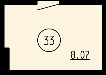 Кладовая, 8,07&nbsp;м²