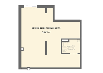 Помещение, 59.65&nbsp;м²