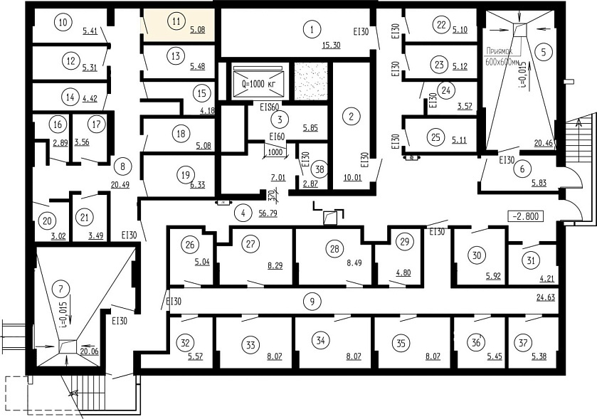 Планировка на этаже Кладовая, 5,08&nbsp;м²