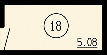 Кладовая, 5,08&nbsp;м²