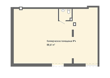 Помещение, 88.61&nbsp;м²