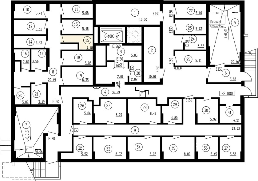 Планировка на этаже Кладовая, 3,82&nbsp;м²