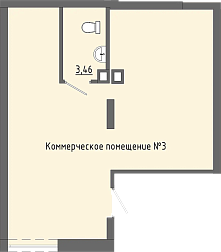 Помещение, 41.16&nbsp;м²